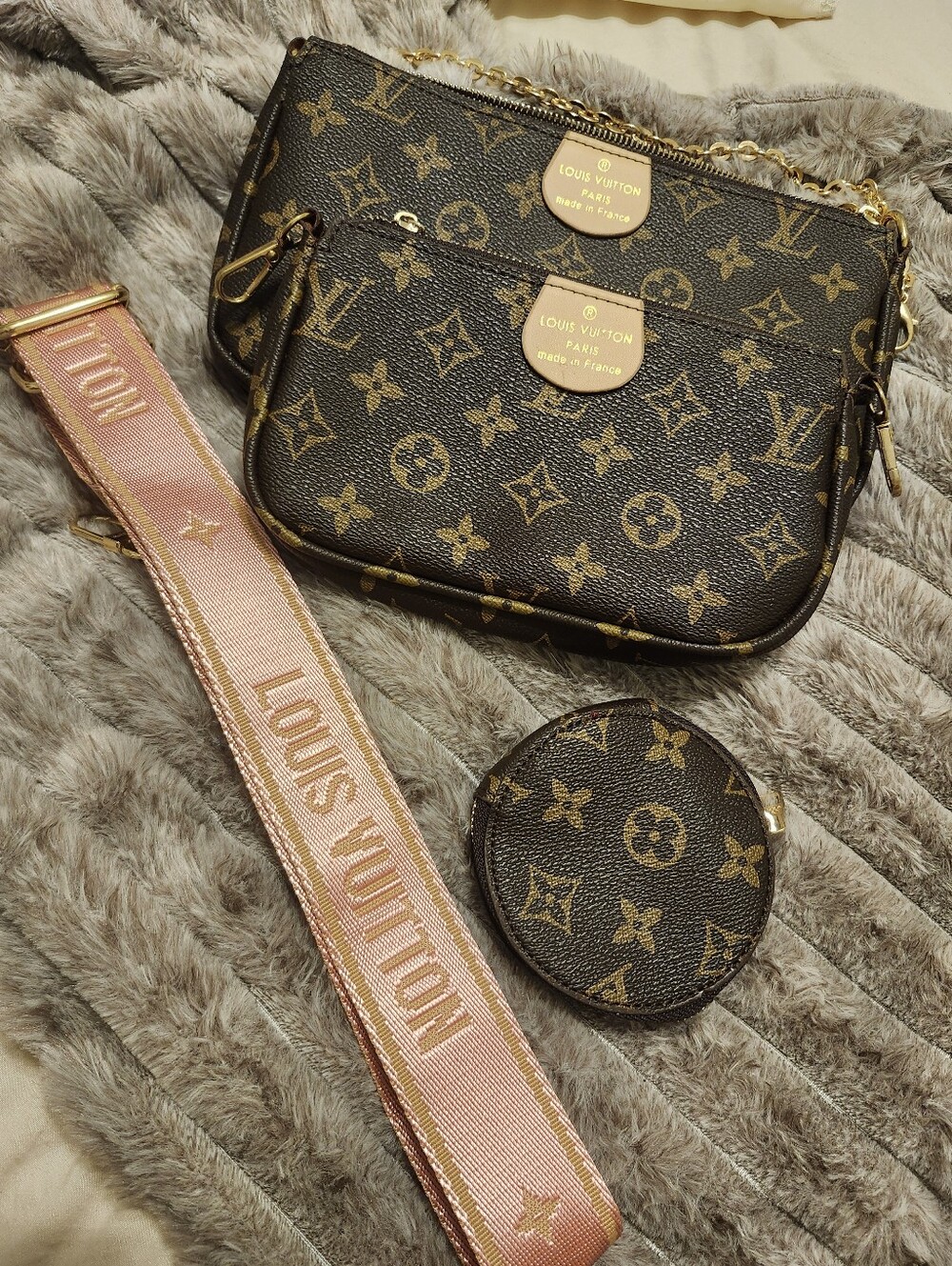 Monogram Crossbody Purse